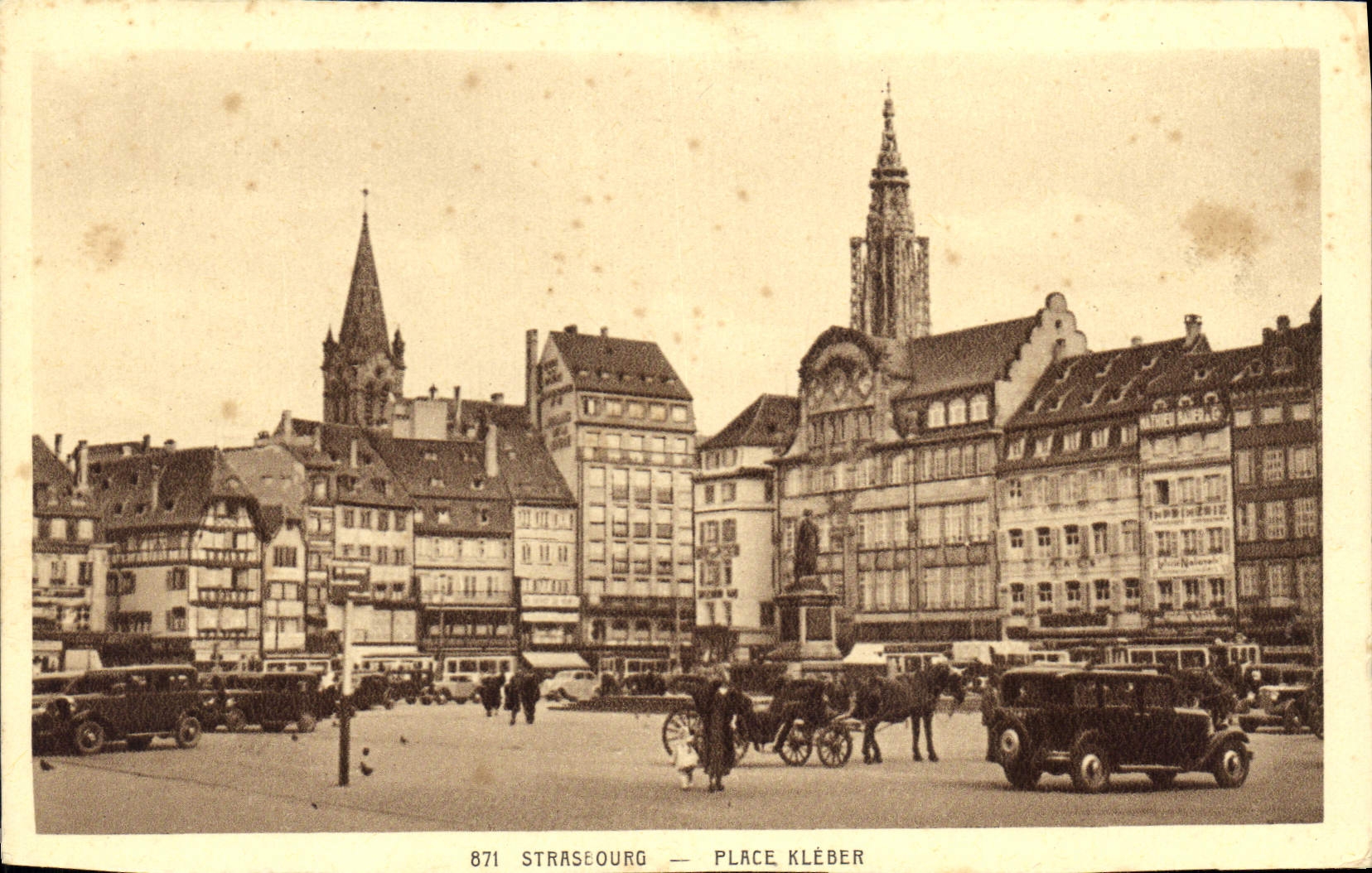 CPA Strassbourg Place Kleber 