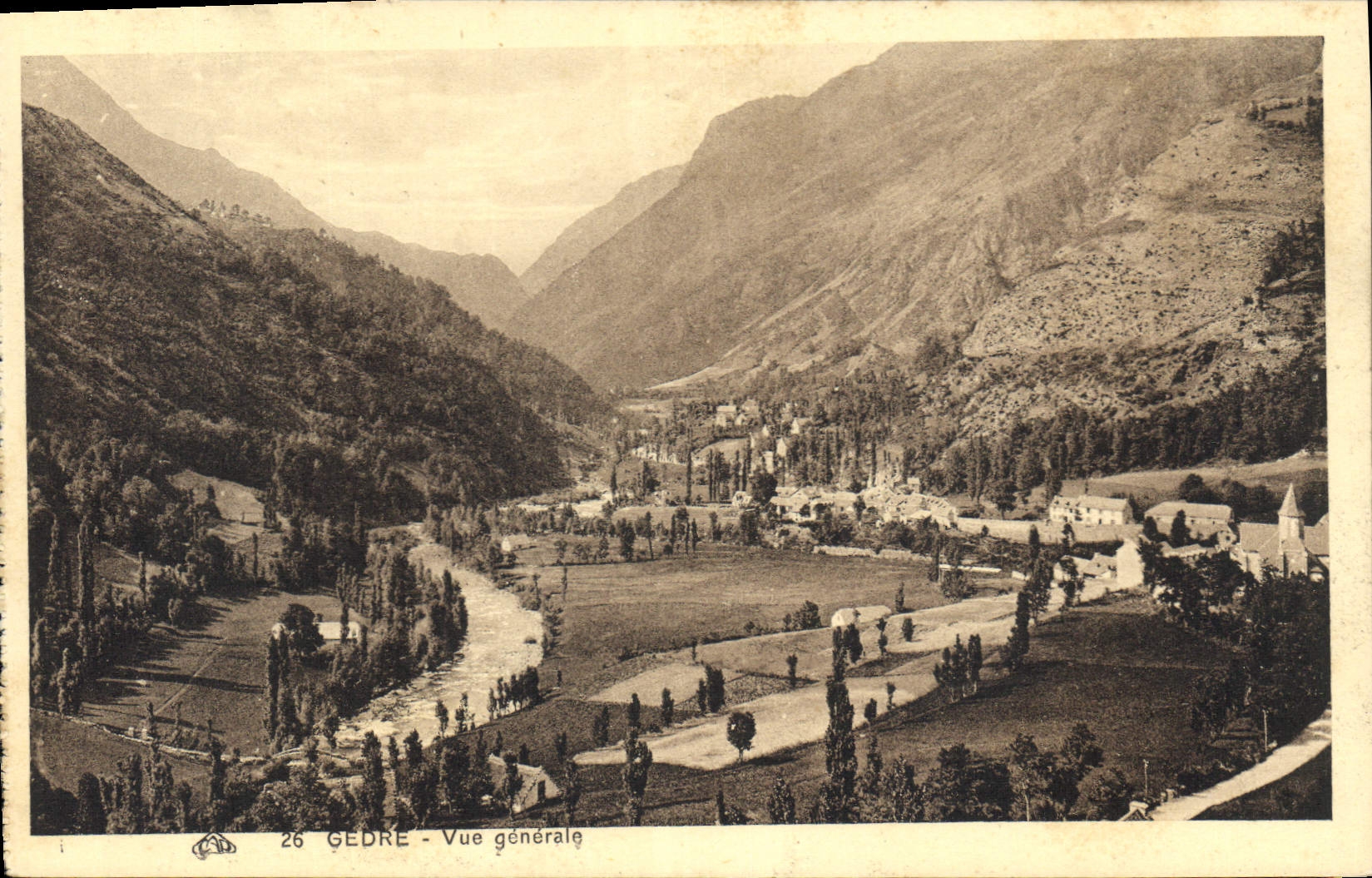 CPA Gedre Vue generale 