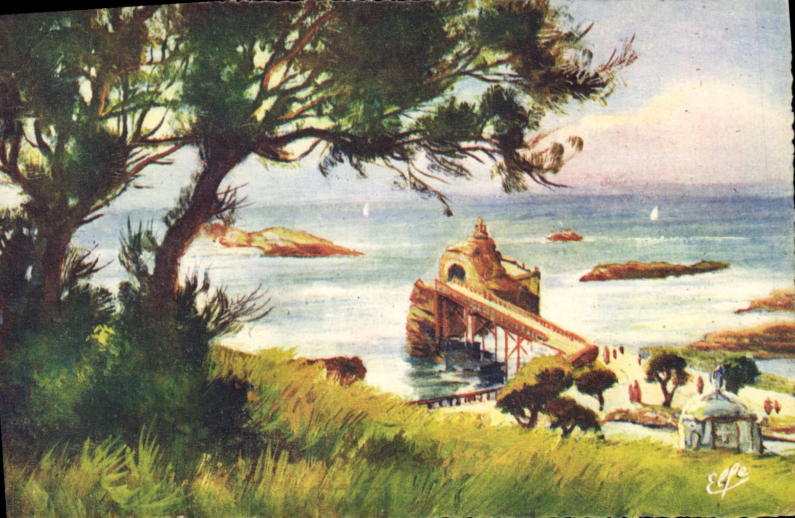 CPA Pyrenees Ocean Biarritz