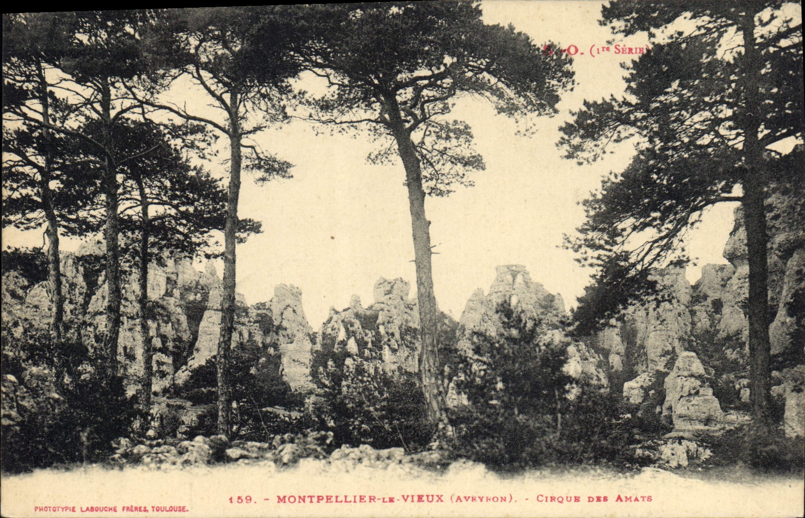 CPA Montpellier leVieux Aveynon Cirque des Amats