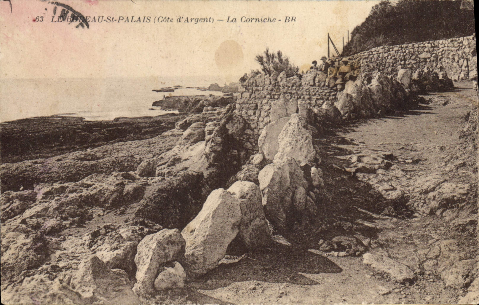 CPA Cote d'Argent La Corniche 