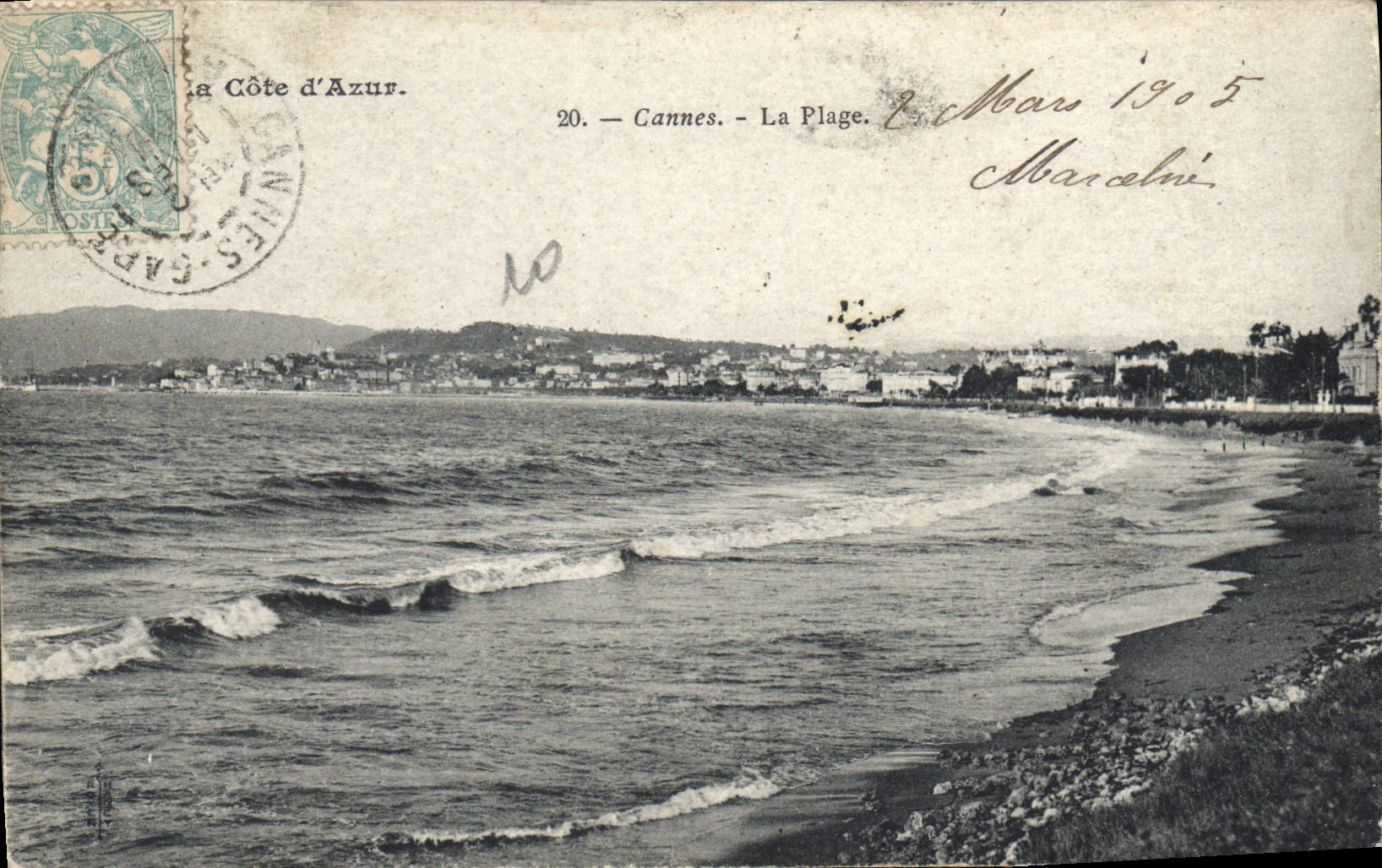CPA Cannes La Plage 