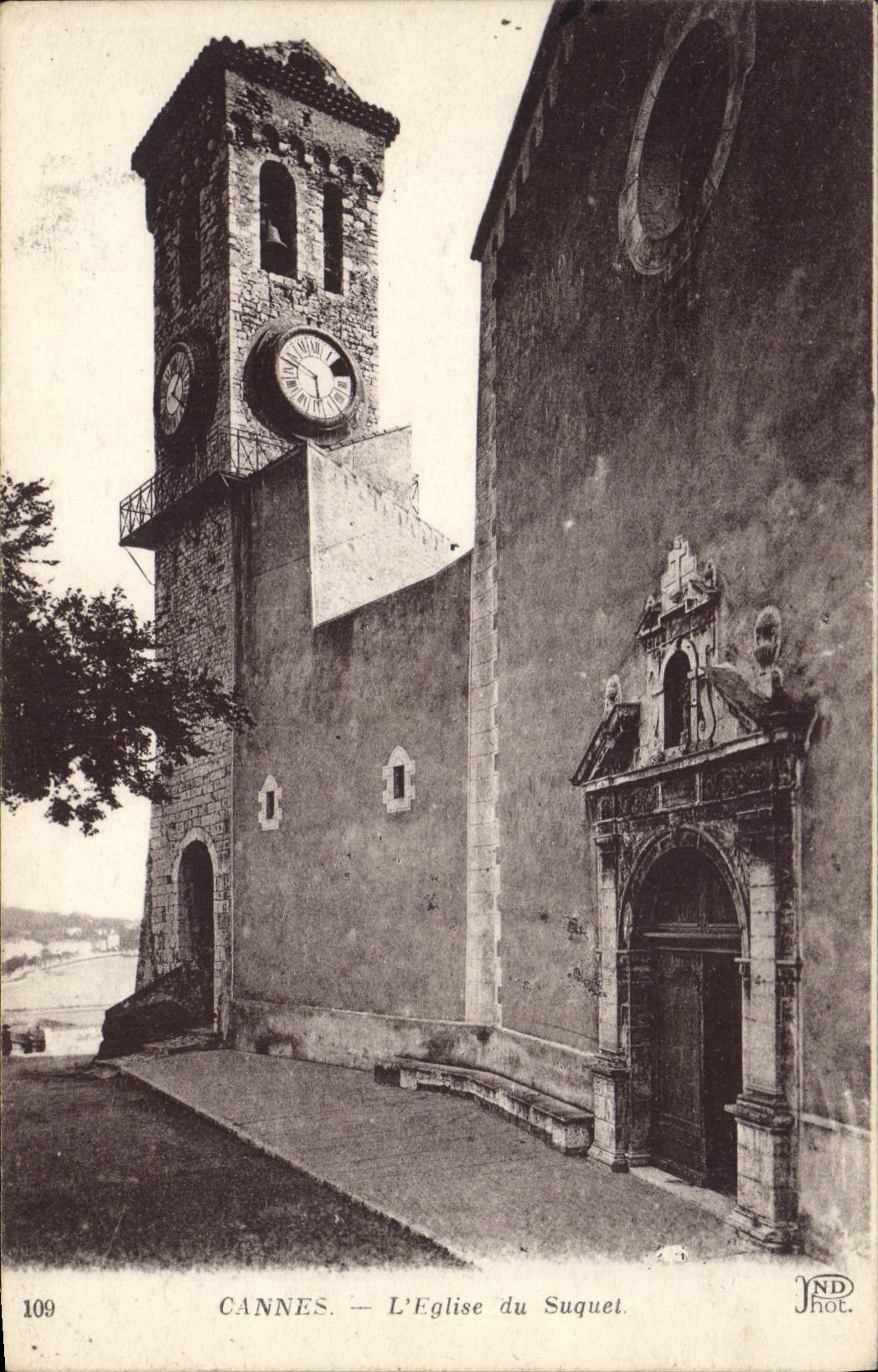 CPA Cannes L'Eglise du Suquet 