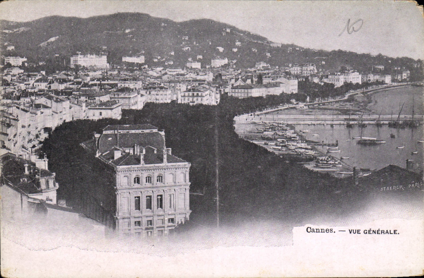CPA Cannes Vue Generale 