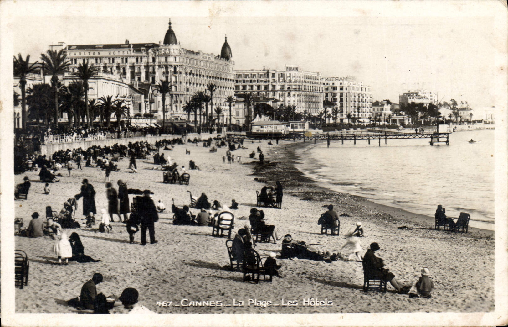 CPA Cannes La Plage Les Hotels 