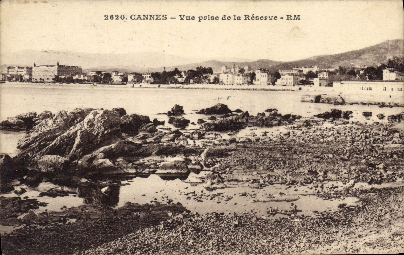 CPA Cannes Vue prise de la Reserve 