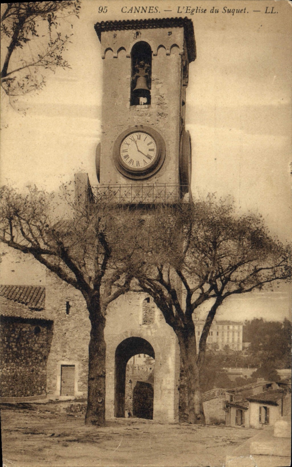 CPA Cannes L'Eglise du Suquet 