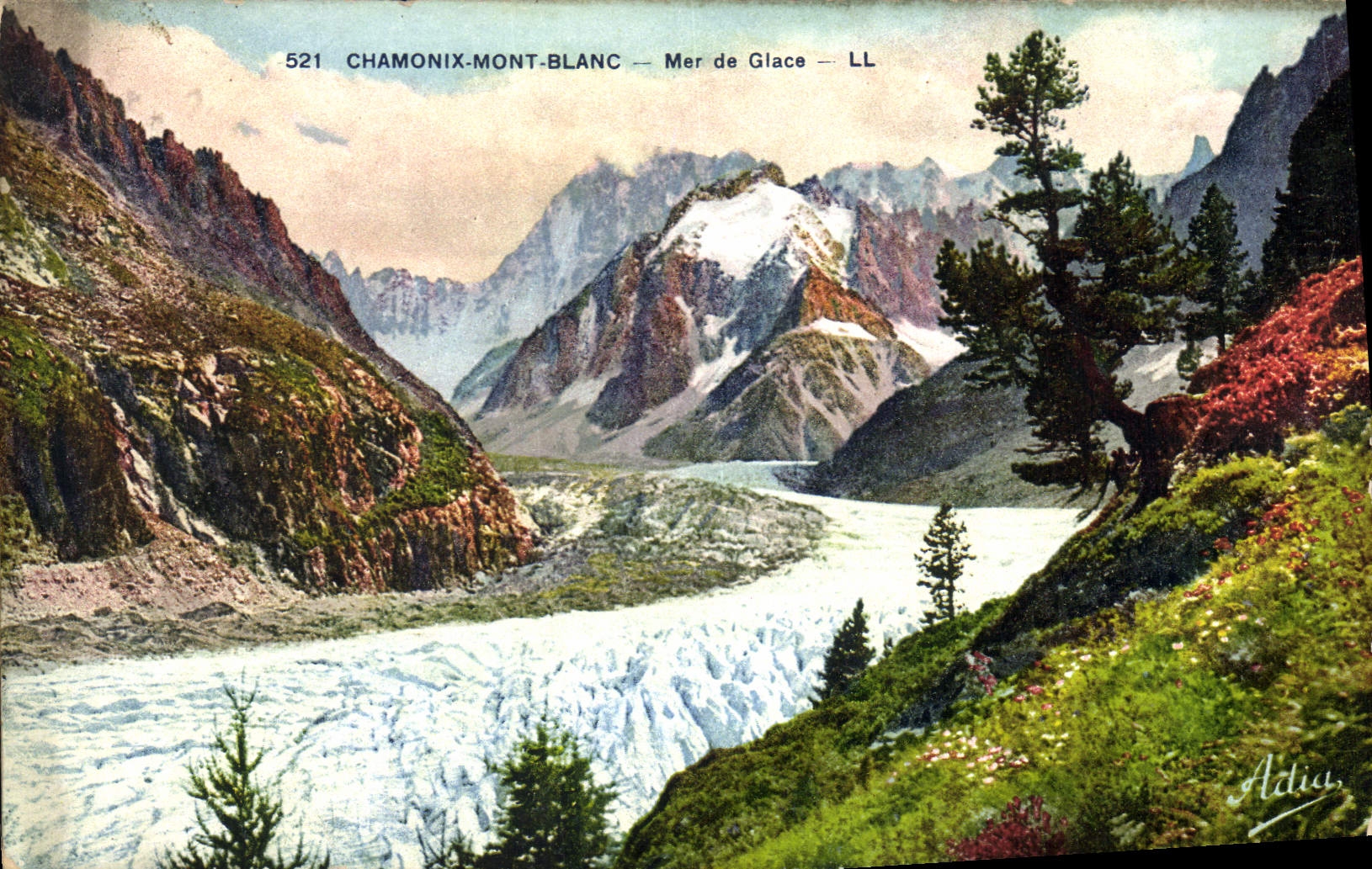 CPA Chamonix Mont Blanc Mer de Glace