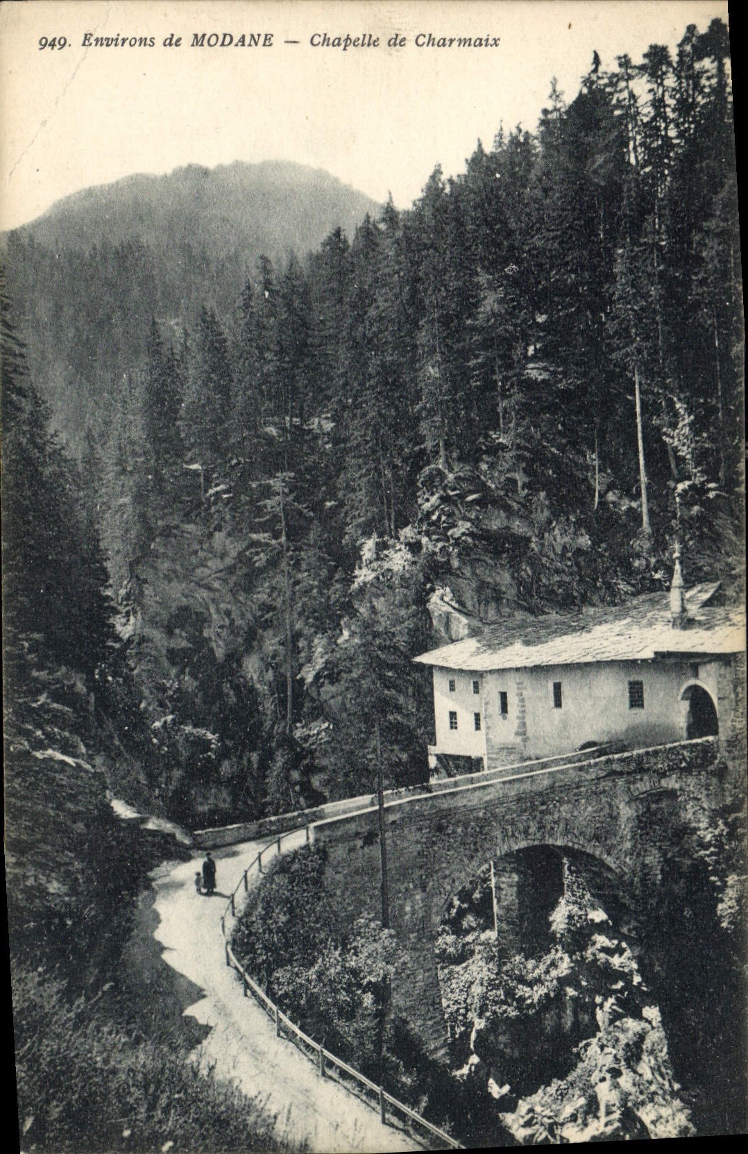 CPA Environs de Modane Chapelle de Charmaix 