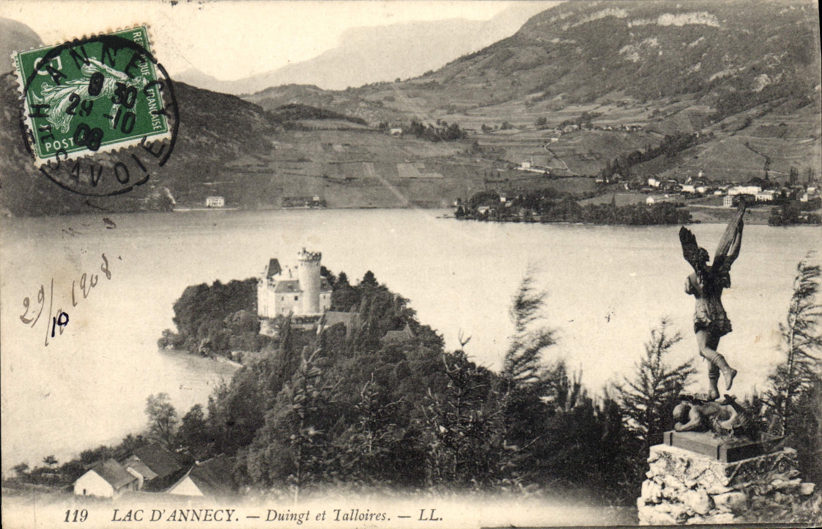 CPA Lac d'Annecy Duingt et Talloires 