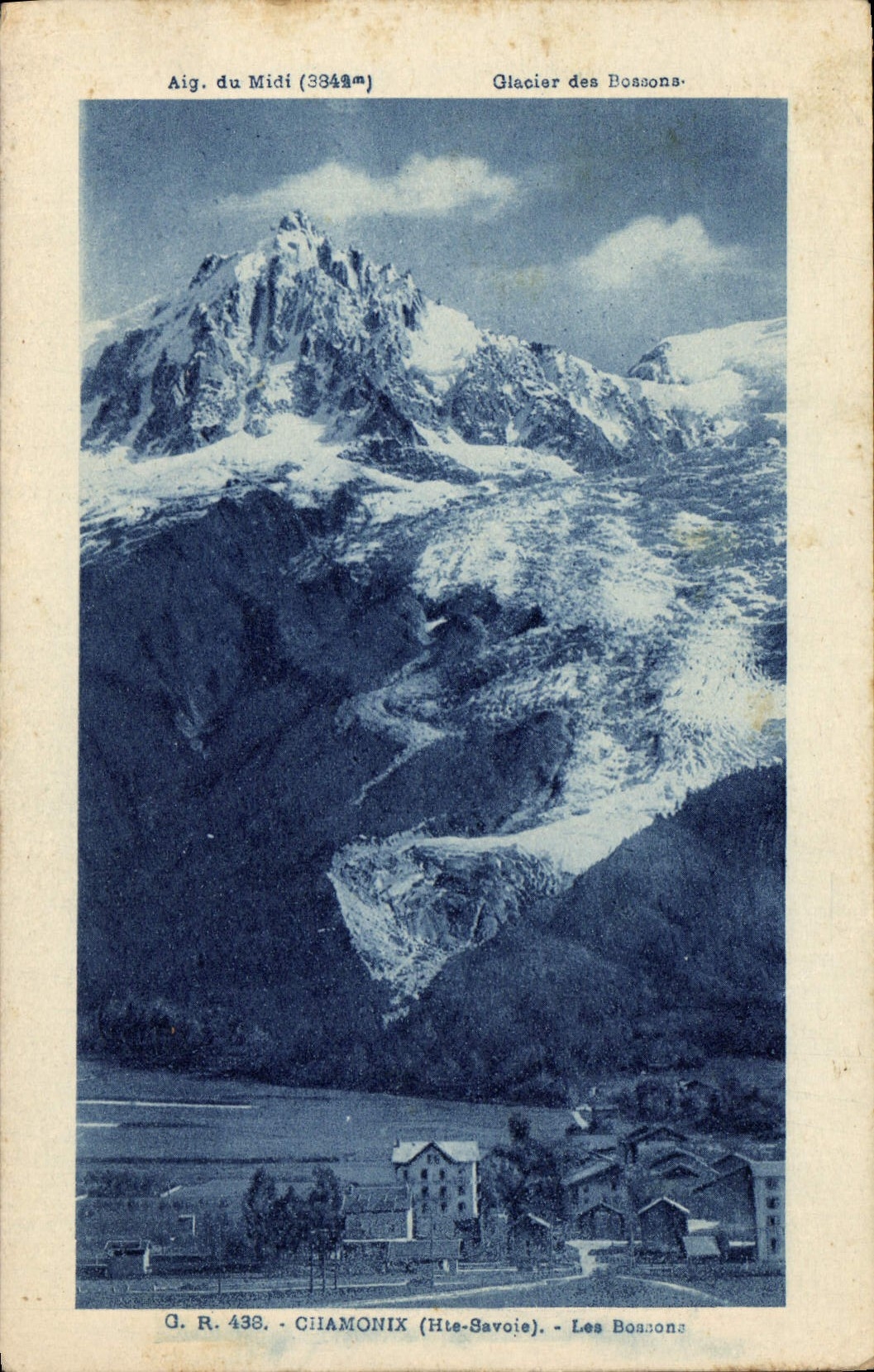 CPA Chamonix Hte Savoie Les Bossons