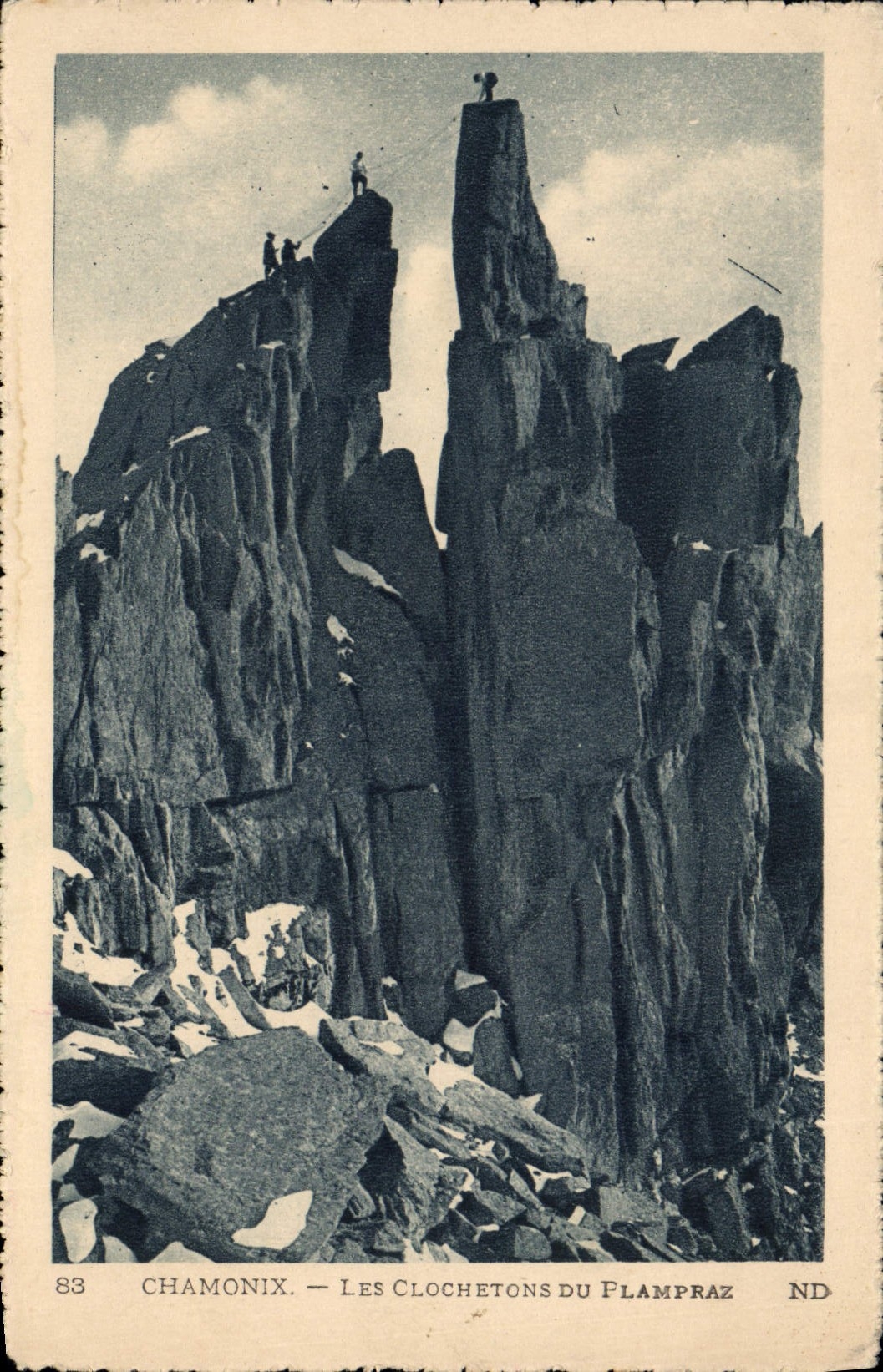 CPA Chamonix Les Clochetons du Plampraz