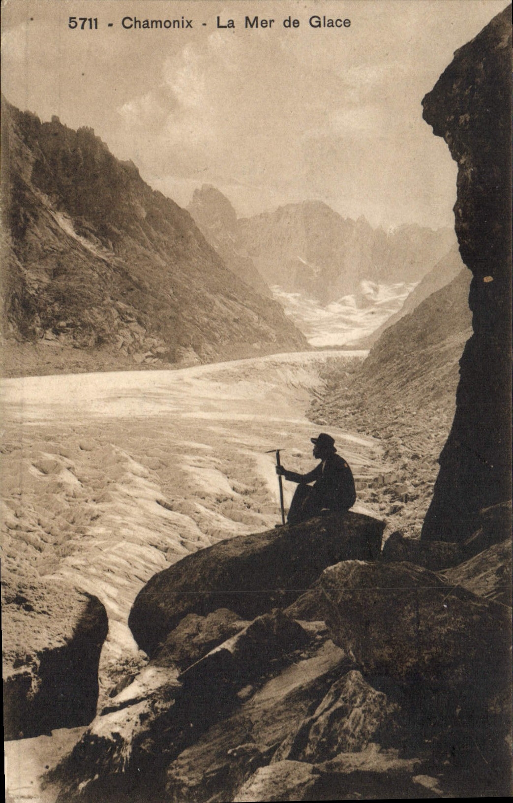 CPA Chamonix La Mer de Glace 