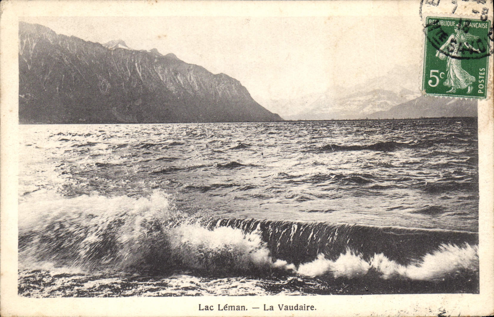 CPA Lac Leman La Vaudaire 