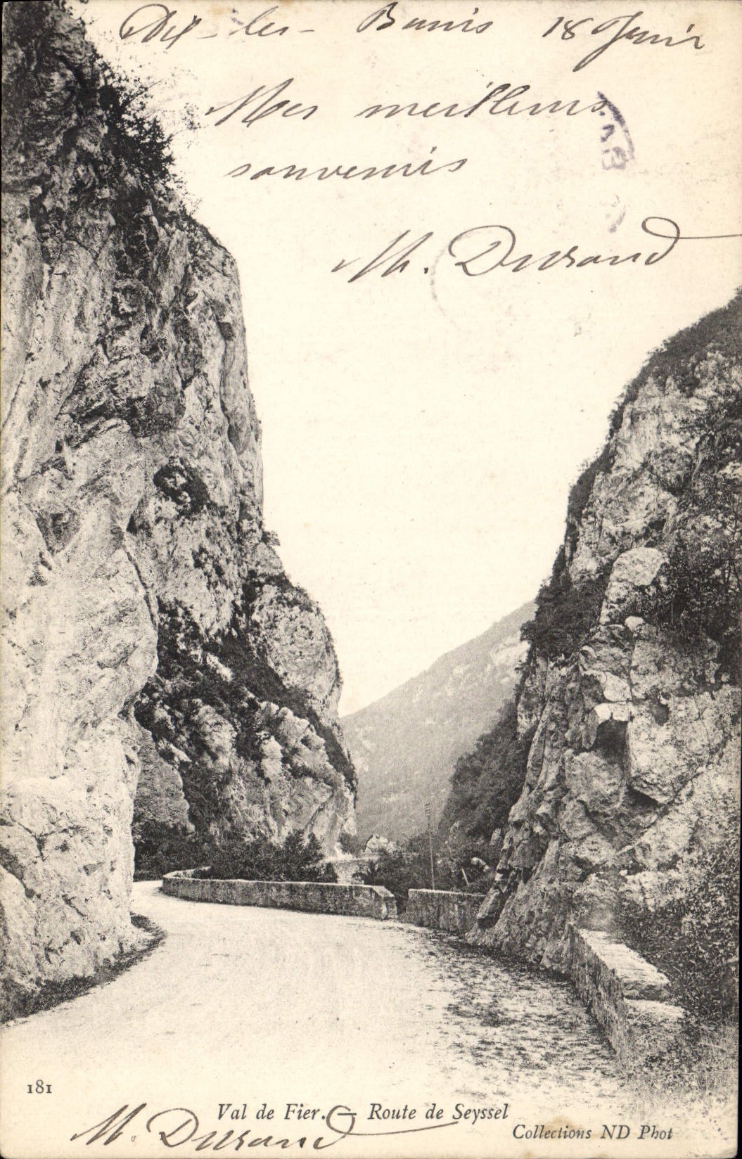 CPA Val de Fier Route de Seyssel 