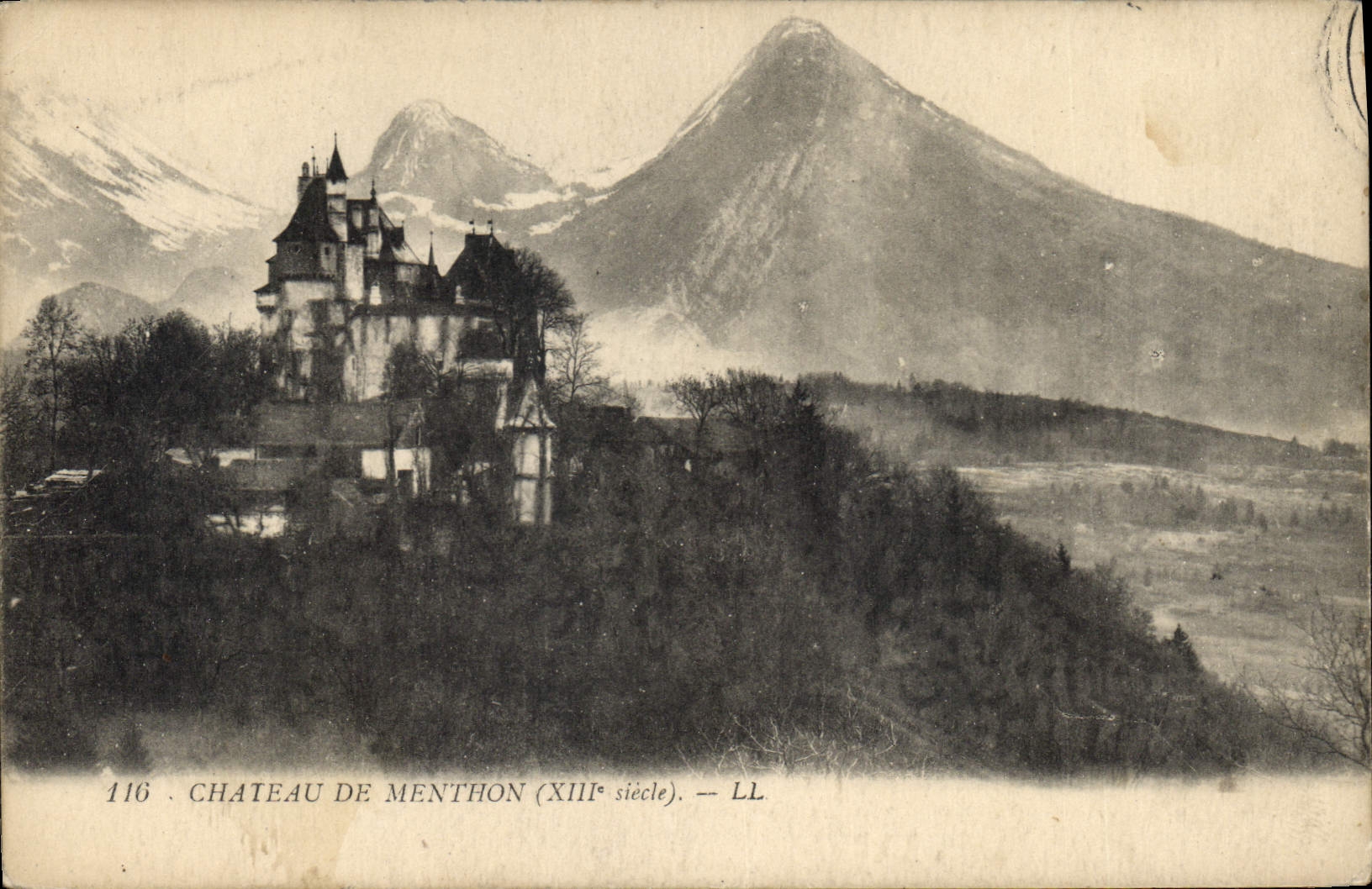 CPA Chateau de Menthon 