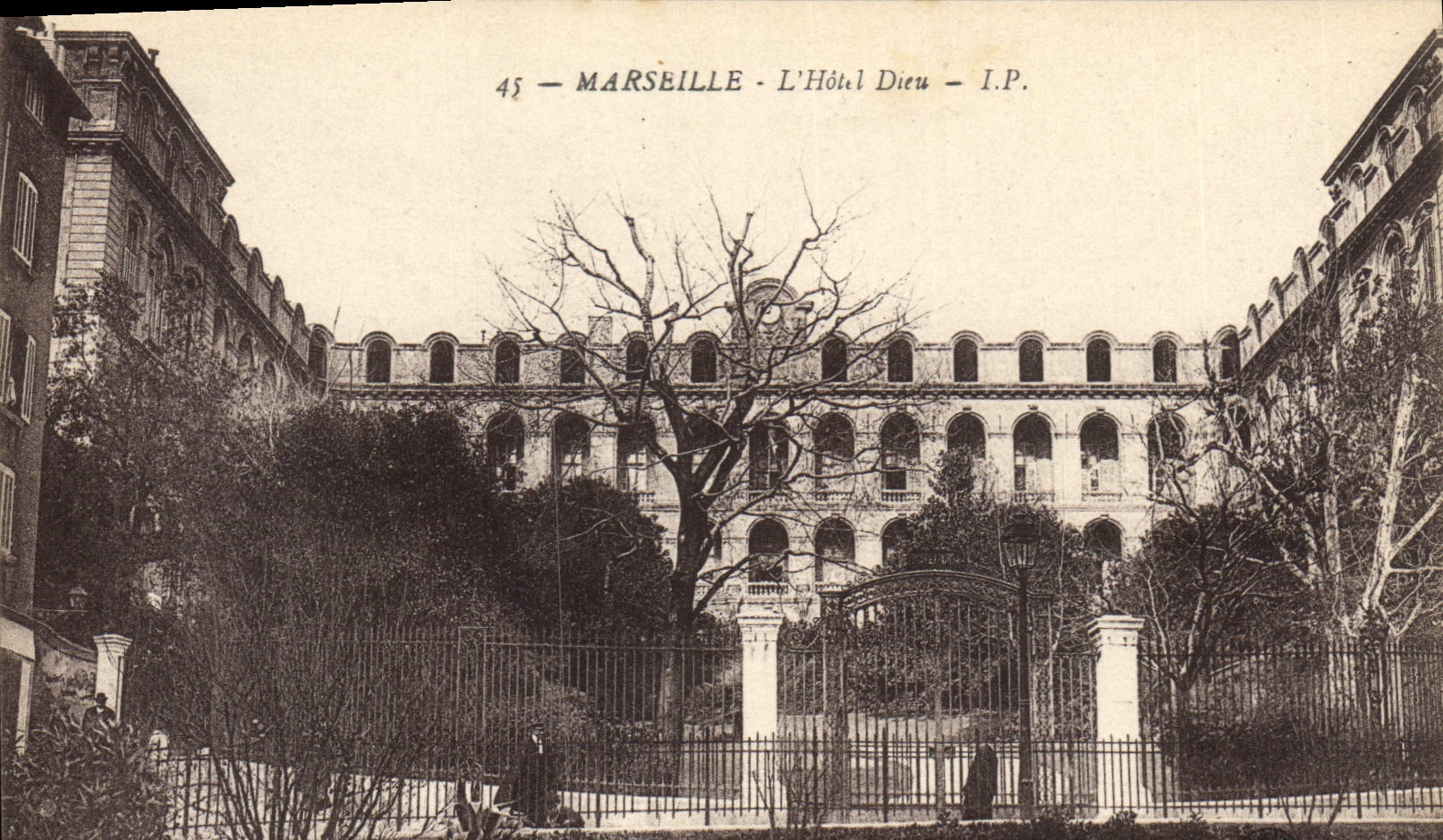 CPA Marseille L'Hotel Dieu 