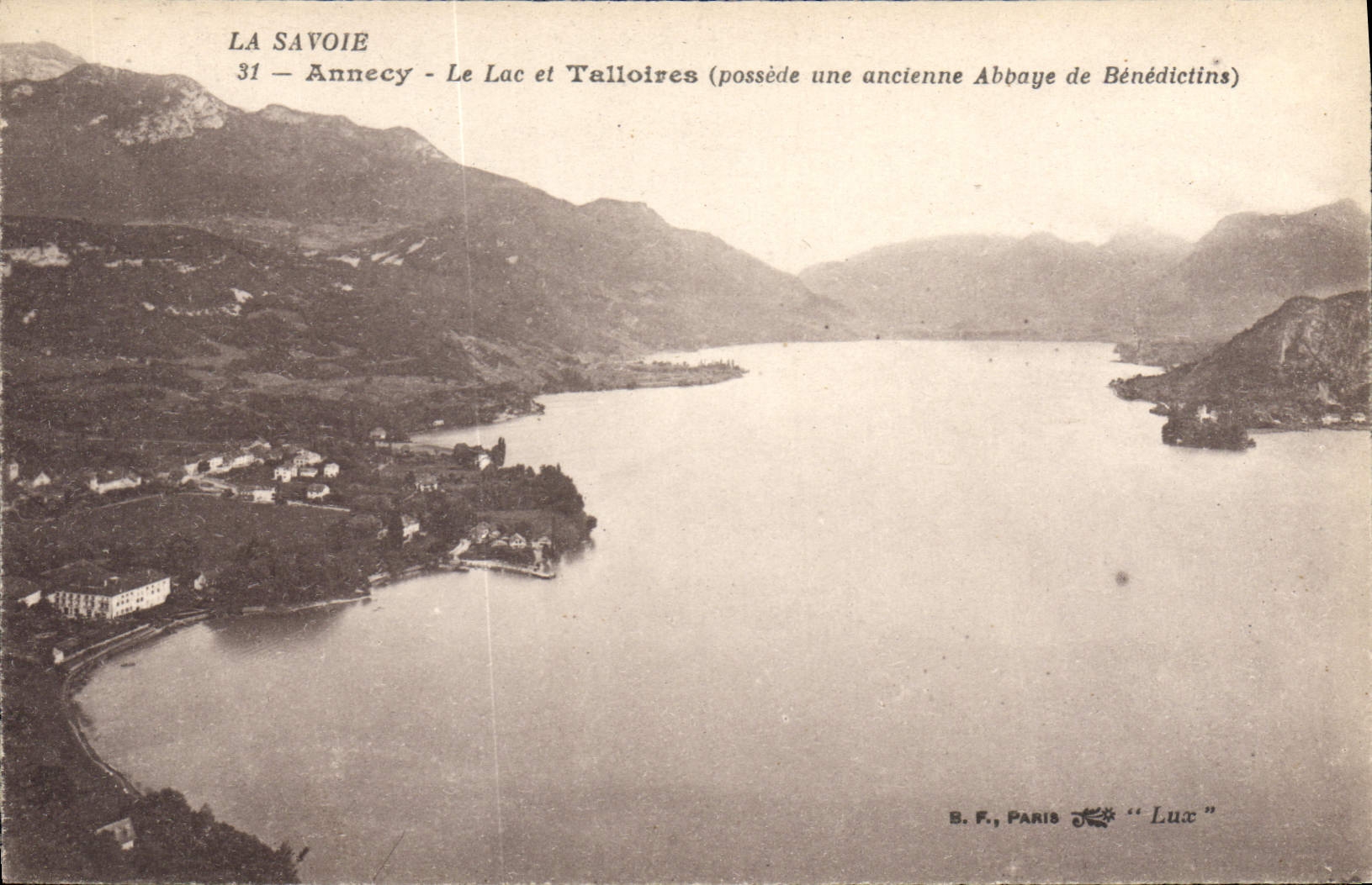 CPA La Savoie Annecy Le Lac et Talloires possede une ancienne Abbaye de Benedictins 