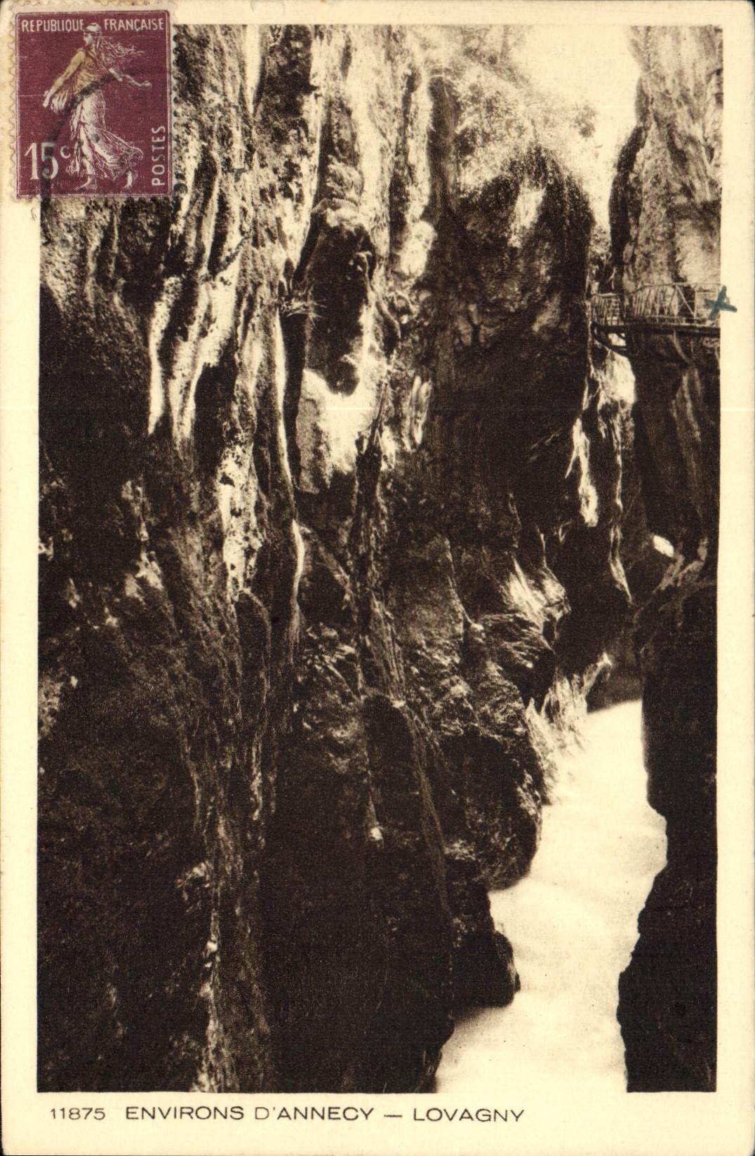 CPA Environs d'Annecy Lovagny 