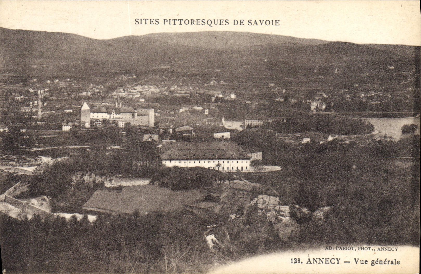 CPA Annecy Vue generale 