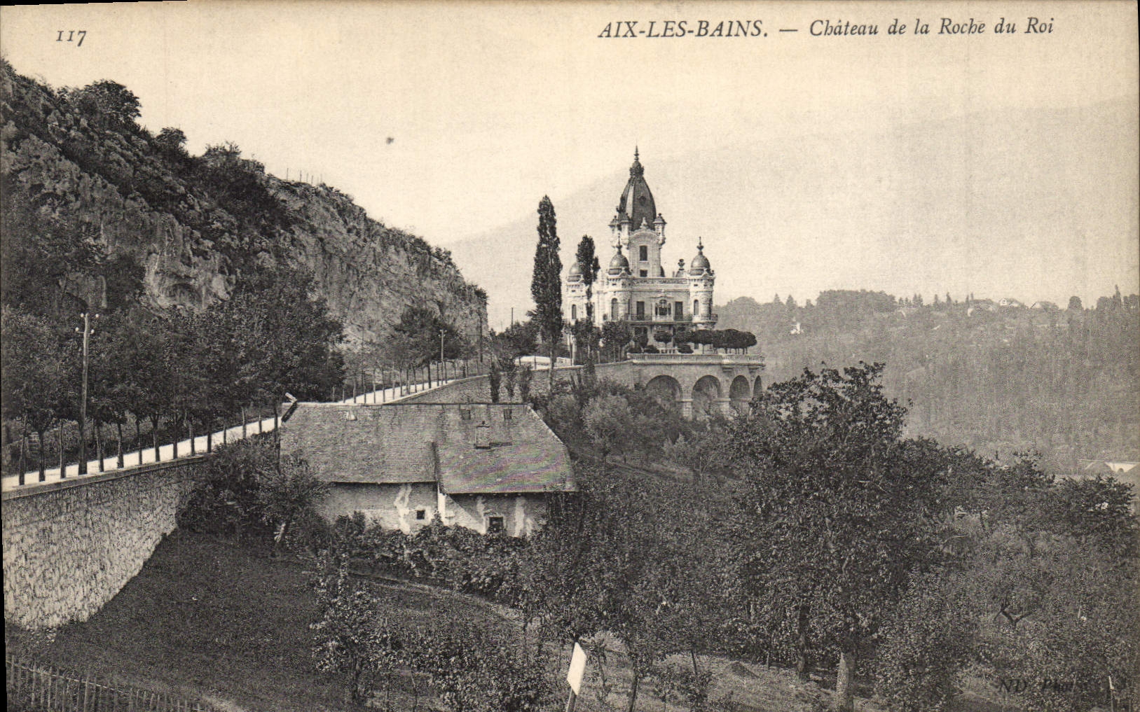 CPA Aix les Bains Chateau de la Roche du Roi 