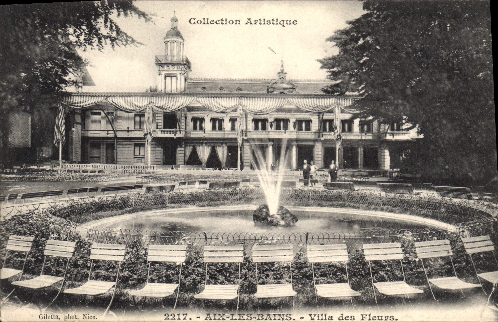 CPA Aix les Bains Villa des Fleurs 