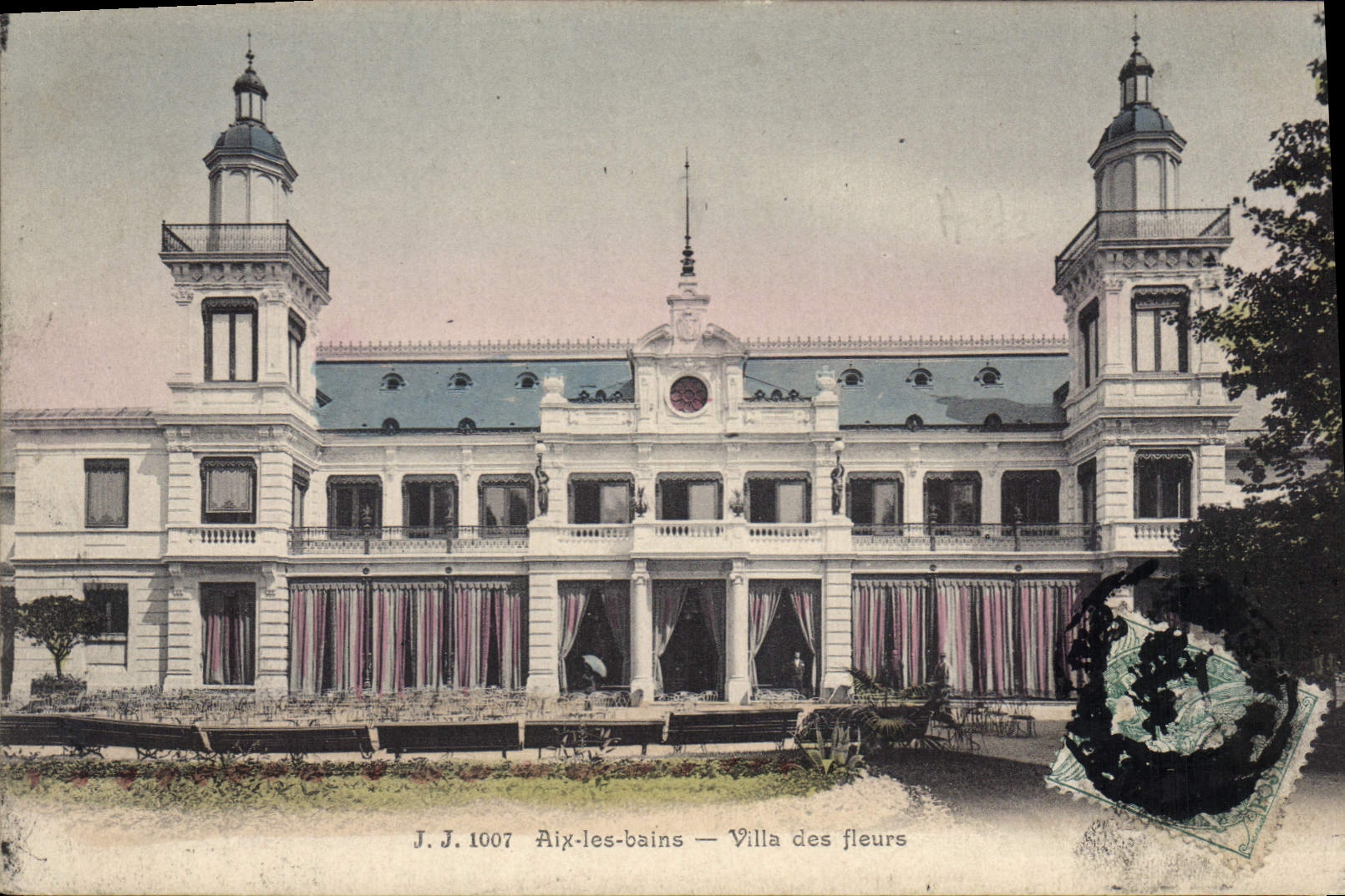 CPA Aix les Bains Vilal des fleurs 