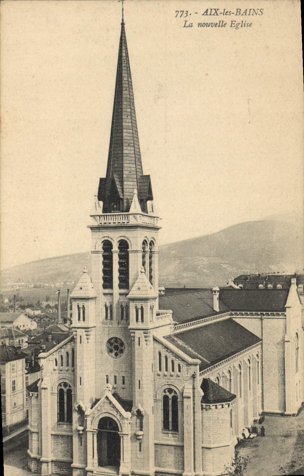 CPA Aix les Bains La nouvelle Eglise 