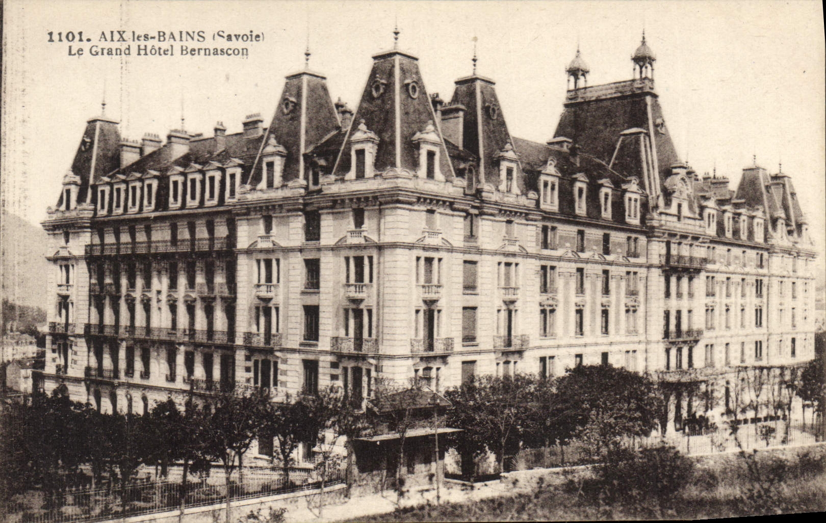 CPA Aix les Bains Savoie Le Grand Hotel Bernascon 