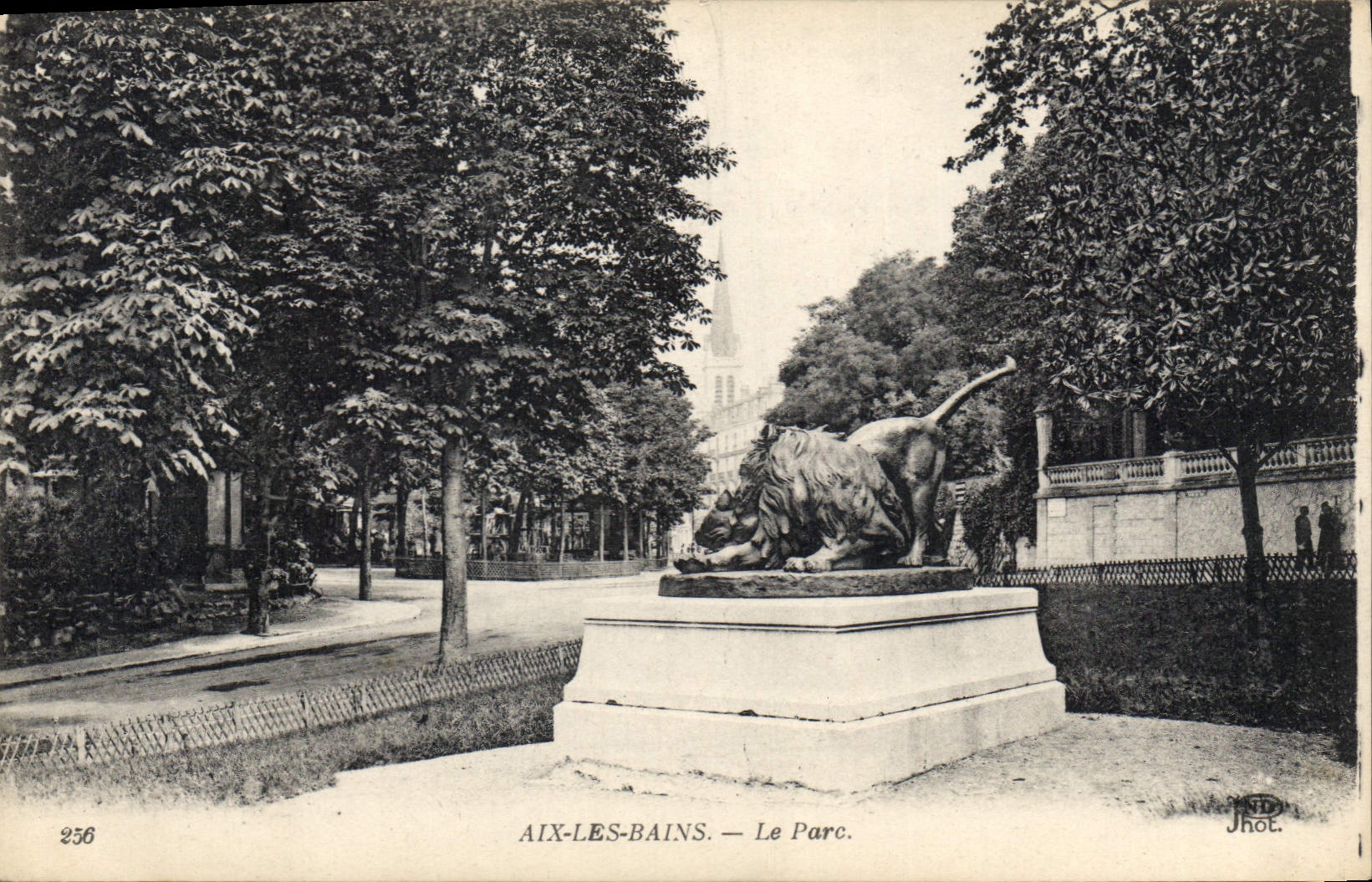 CPA Aix les Bains Le Parc Lion