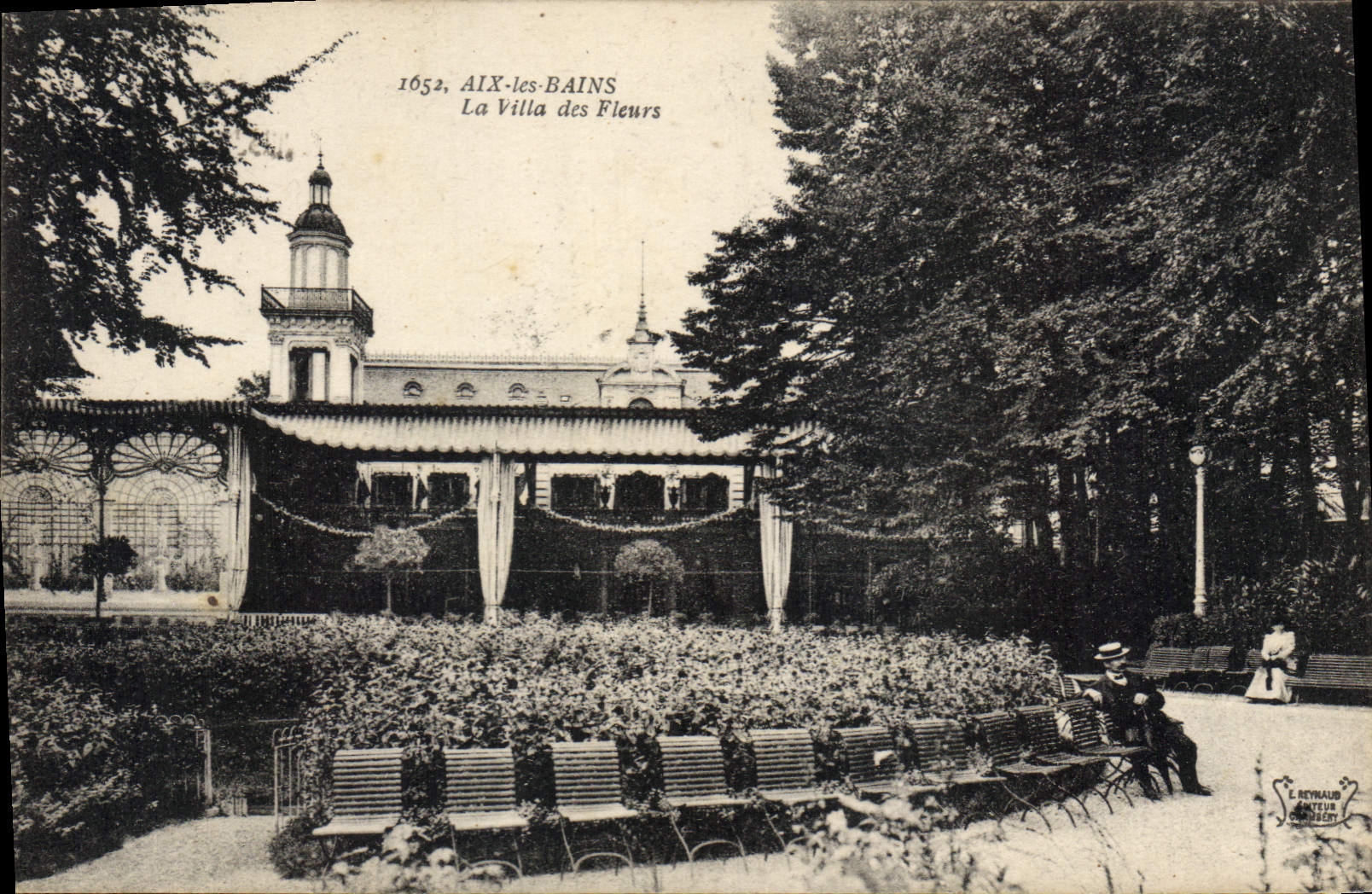 CPA Aix les Bains La Villa des Fleurs 