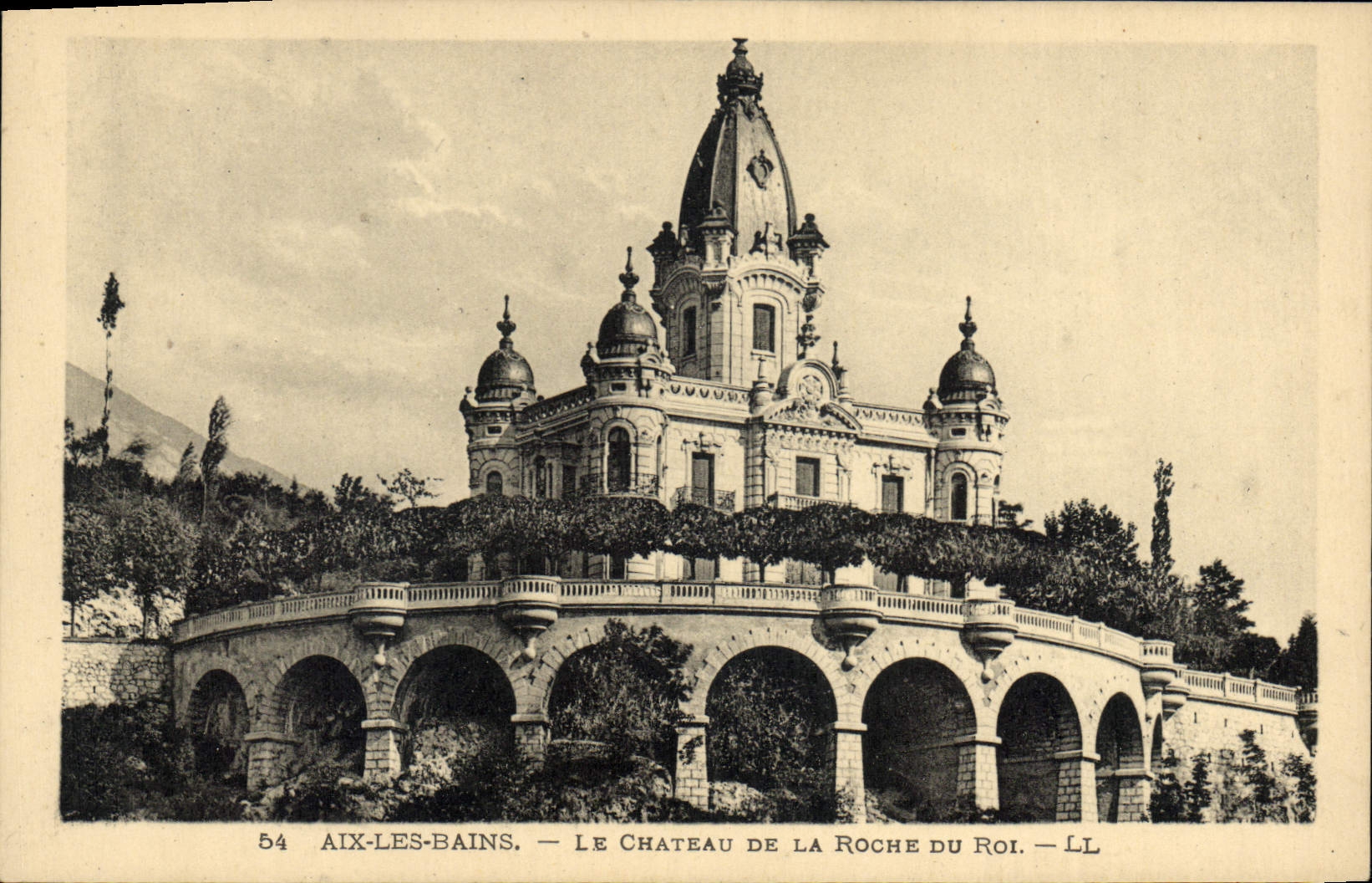 CPA Aix les Bains Le Chateau de la Roche du Roi 