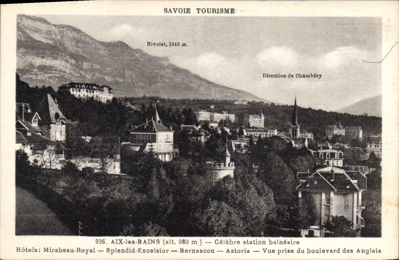 CPA Aix les Bains Celebre station balneuire 