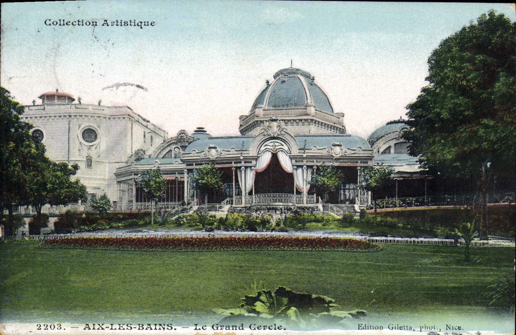 CPA Aix les Bains Le Grand Cercle 