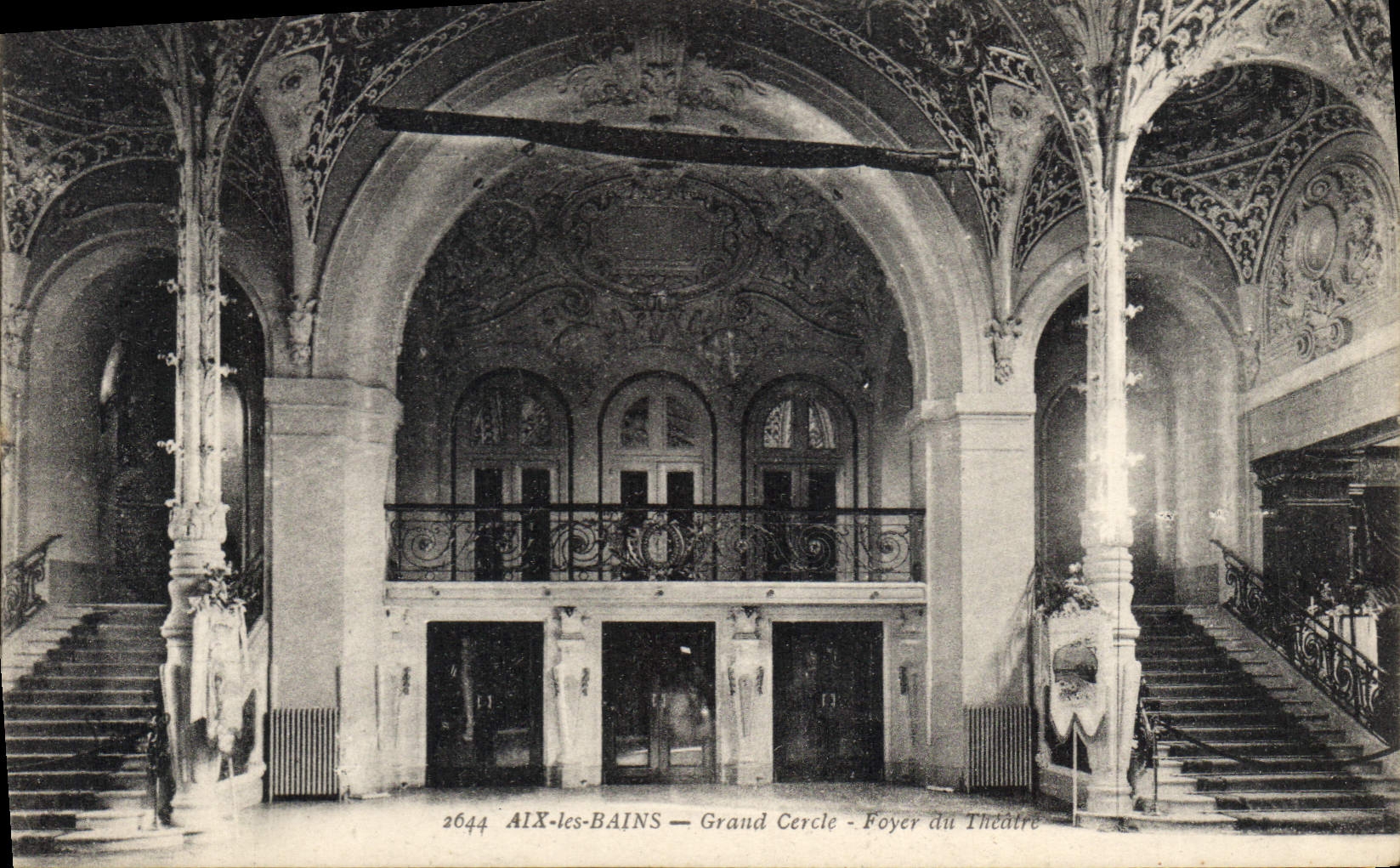 CPA Aix les Bains Grand Cercle Foyer du Theatre 
