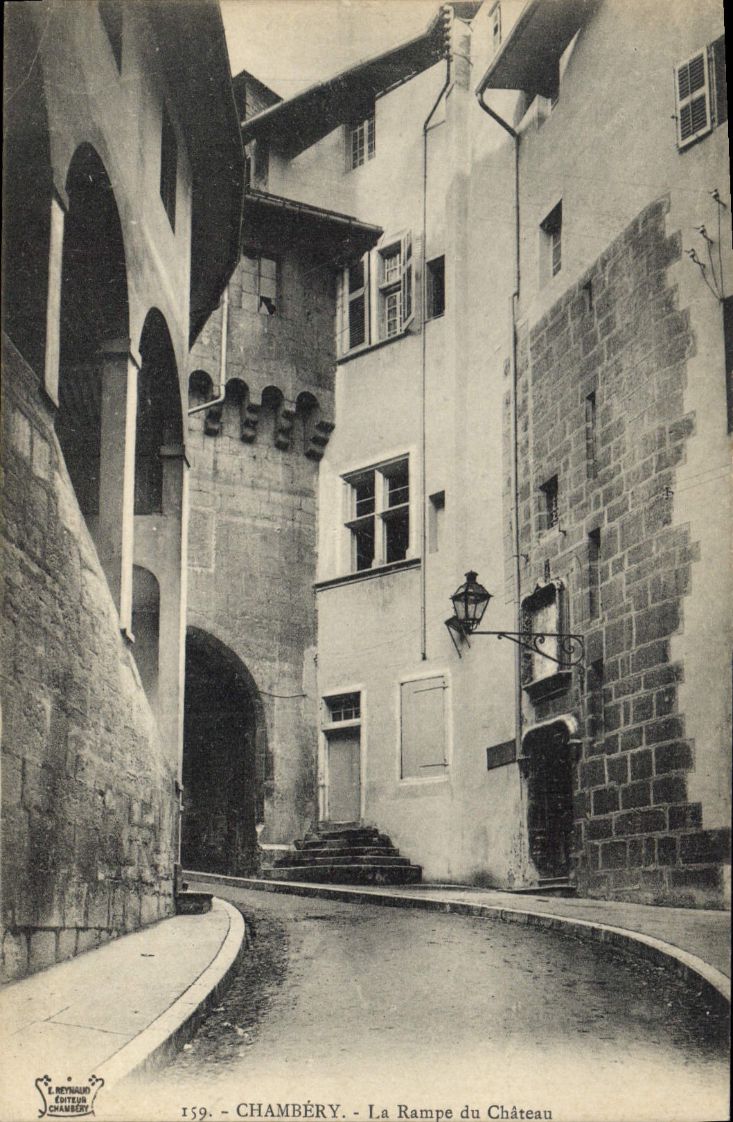 CPA Chambery La Rampe du Chateau 