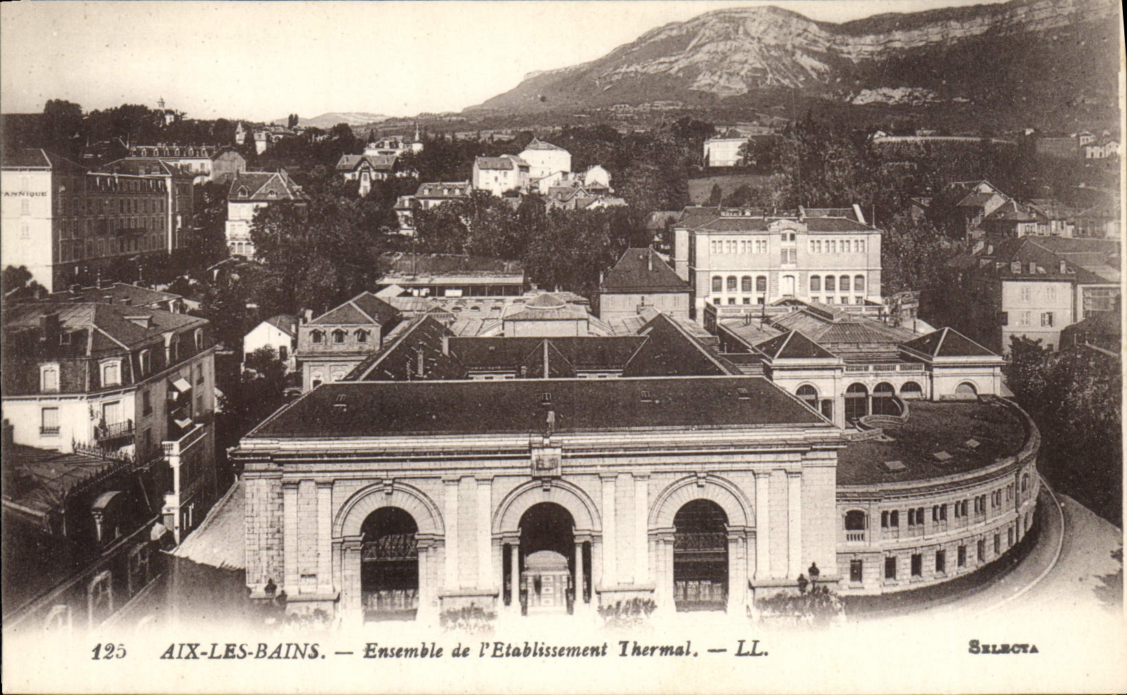 CPA Aix les Bains Ensemble de l'Etablissement Thermal 