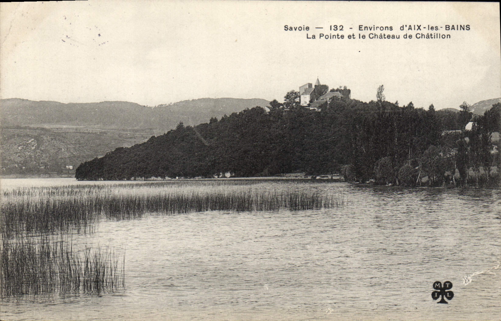 CPA Environs d'Aix les Bains La Pointe et le Chateau de Chatillon 
