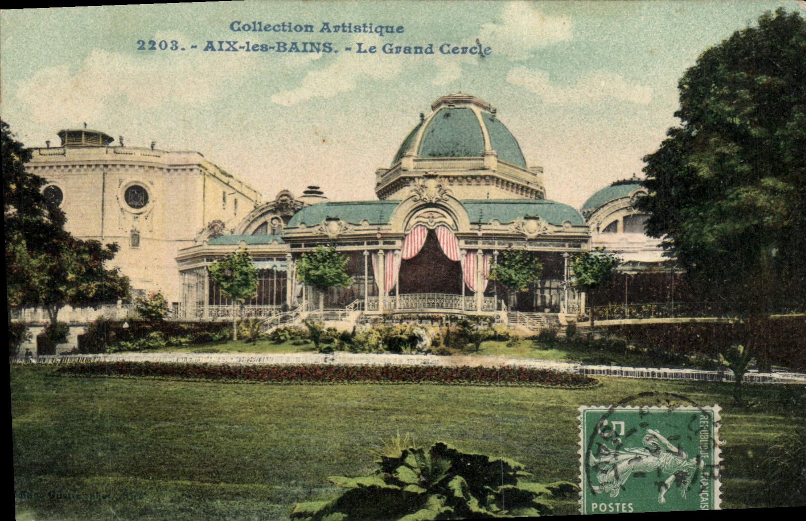 CPA Aix les Bains Le Grand Cercle 