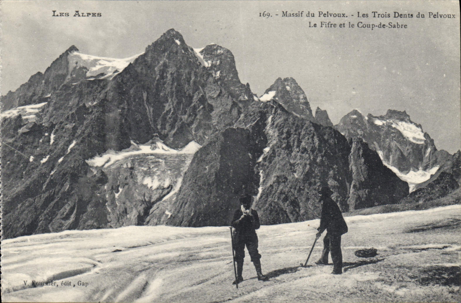 CPA Massif du Pelvoux Les Trois Dents du Pelvoux 