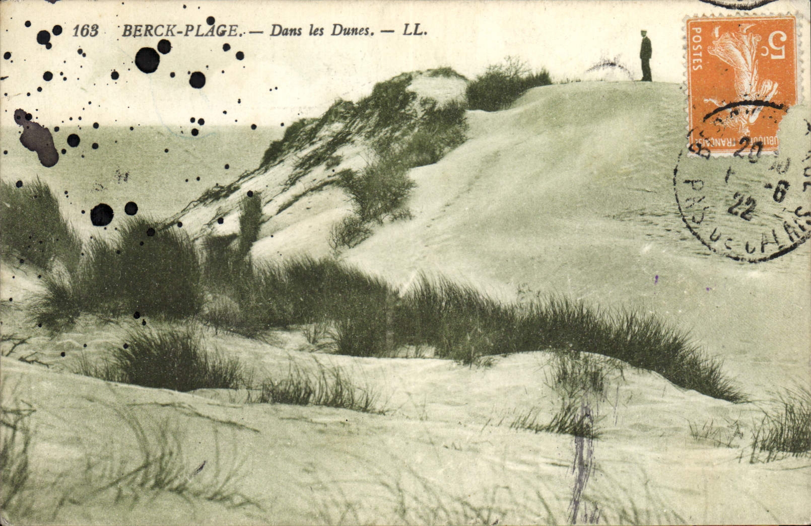 CPA Berck Plage Dans les Dunes 