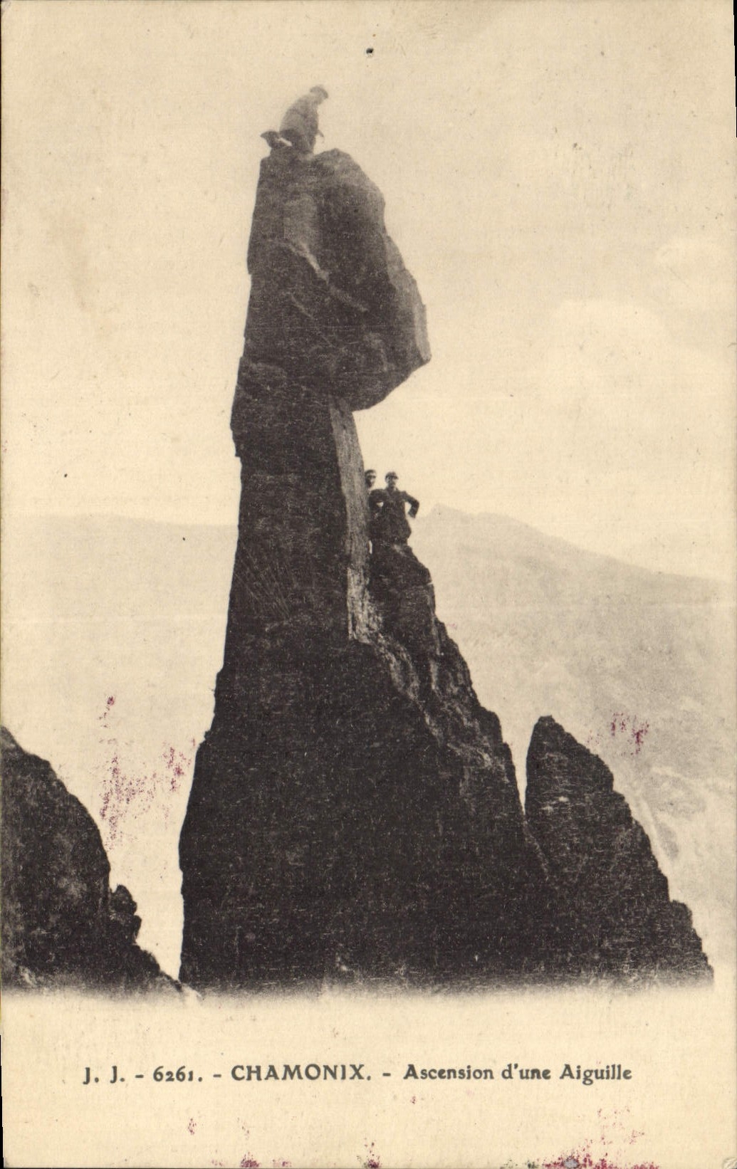 CPA Chamonix Ascension d'une Aiguille 