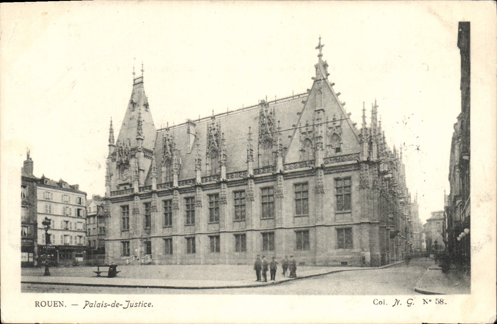 CPA Rouen Palais de Justice 