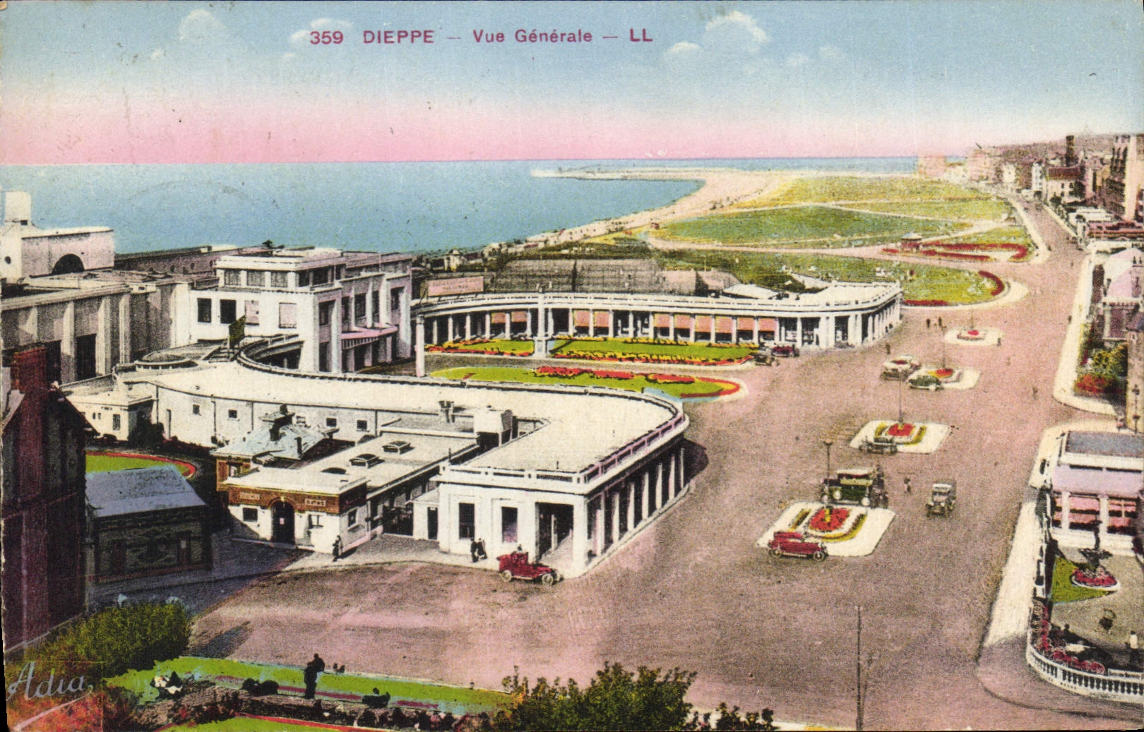CPA Dieppe Vue Generale 