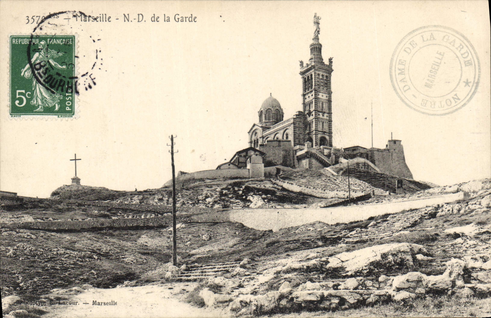 CPA Marseille ND de la Garde 