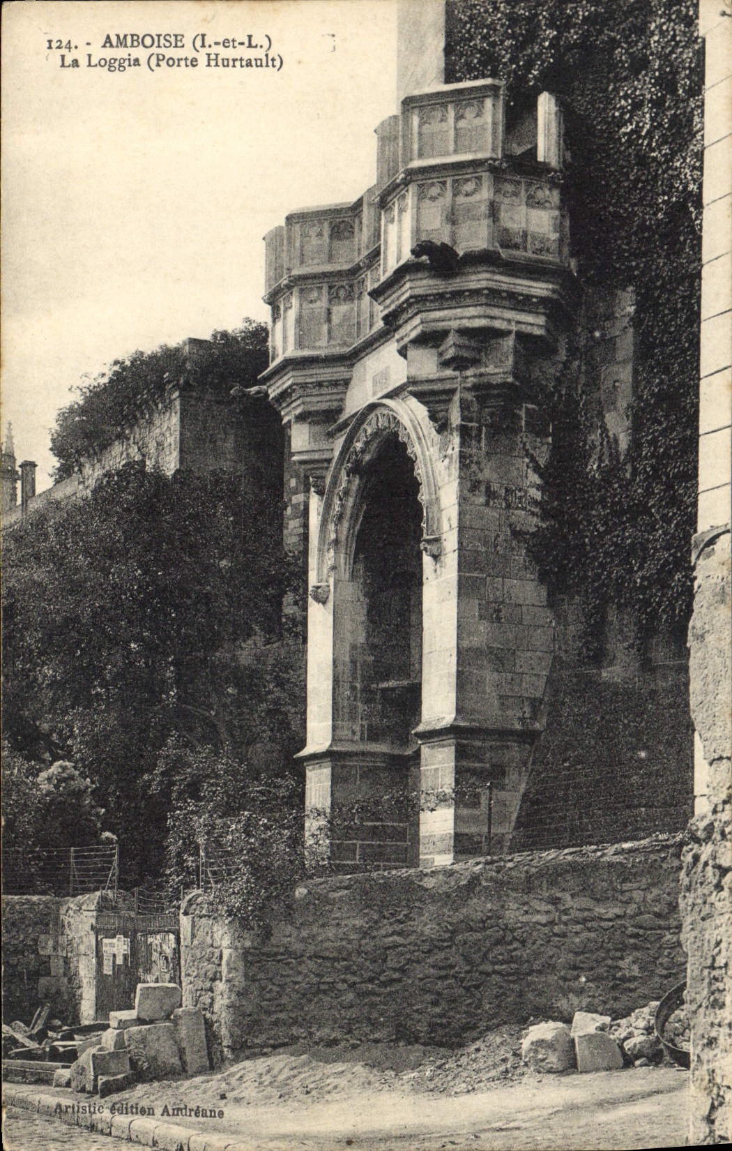 CPA Amboise L et L La Loggia Porte Hurtault