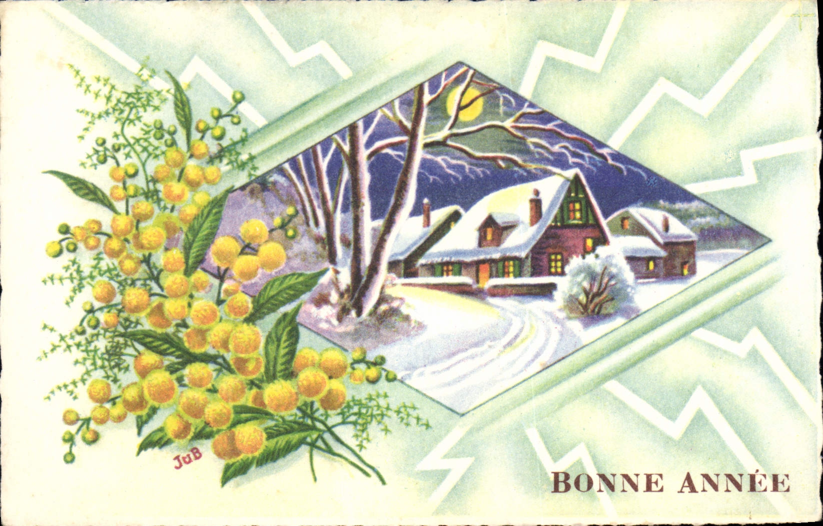 CPA Bonne Annee 