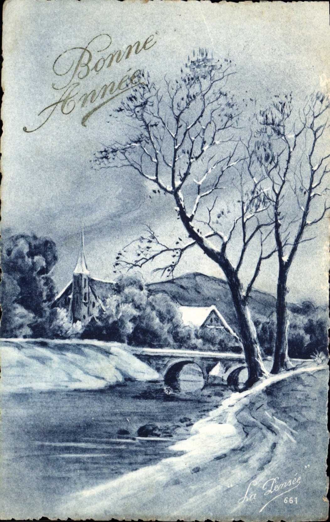 CPA Bonne Annee 