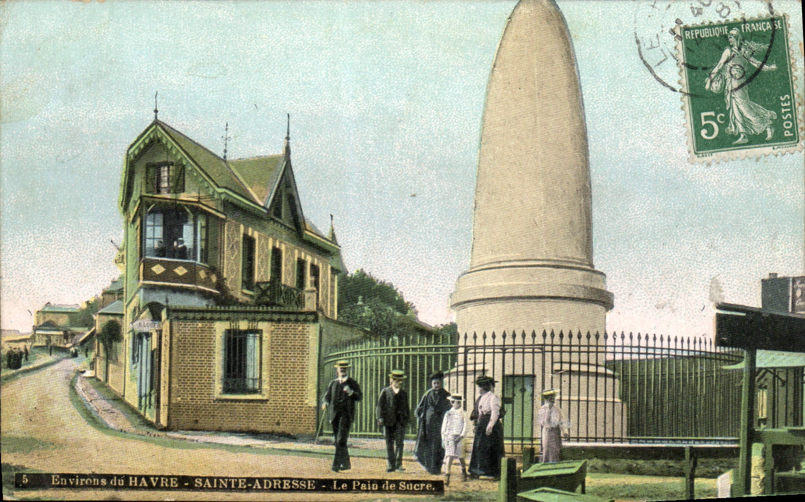 CPA Environs de Havre Sainte Adresse Le Pain de Sucre 