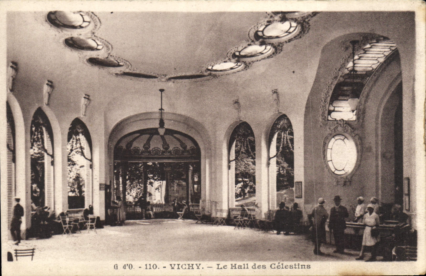 CPA Vichy Le Hall des Celestins 